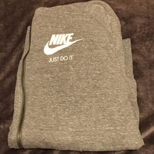 Nike zip up sweatshirt